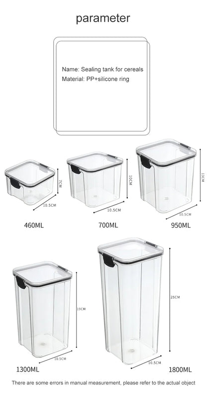 Anti-corrosion and Moisture-proof Storage Box Transparent - SQN station By 22GM-style