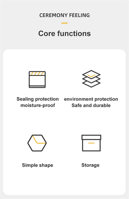 Anti-corrosion and Moisture-proof Storage Box Transparent - SQN station By 22GM-style