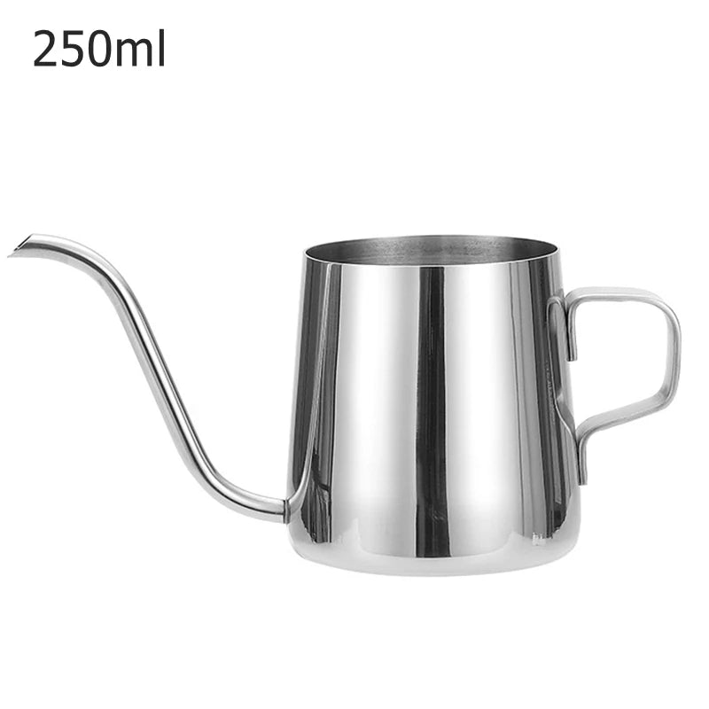 12oz Long Narrow Spout Coffee Pot – Stainless Steel Gooseneck Drip Kettle for Pour Over Brewing - SQN station By 22GM-style