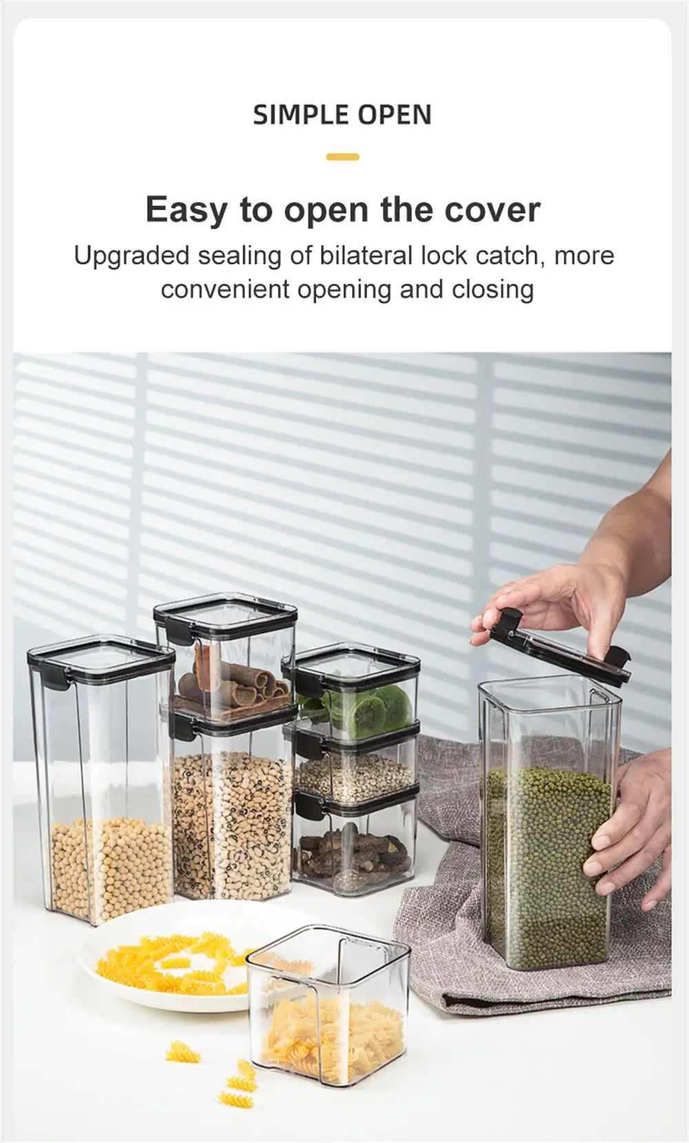 Anti-corrosion and Moisture-proof Storage Box Transparent - SQN station By 22GM-style