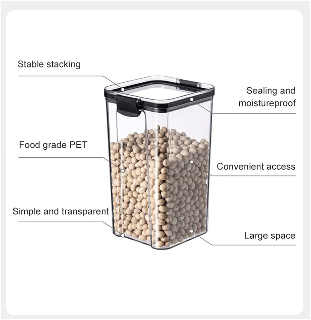 Anti-corrosion and Moisture-proof Storage Box Transparent - SQN station By 22GM-style
