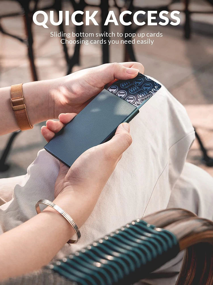 Minimalist RFID Blocking Card Protector Wallets - SQN station
