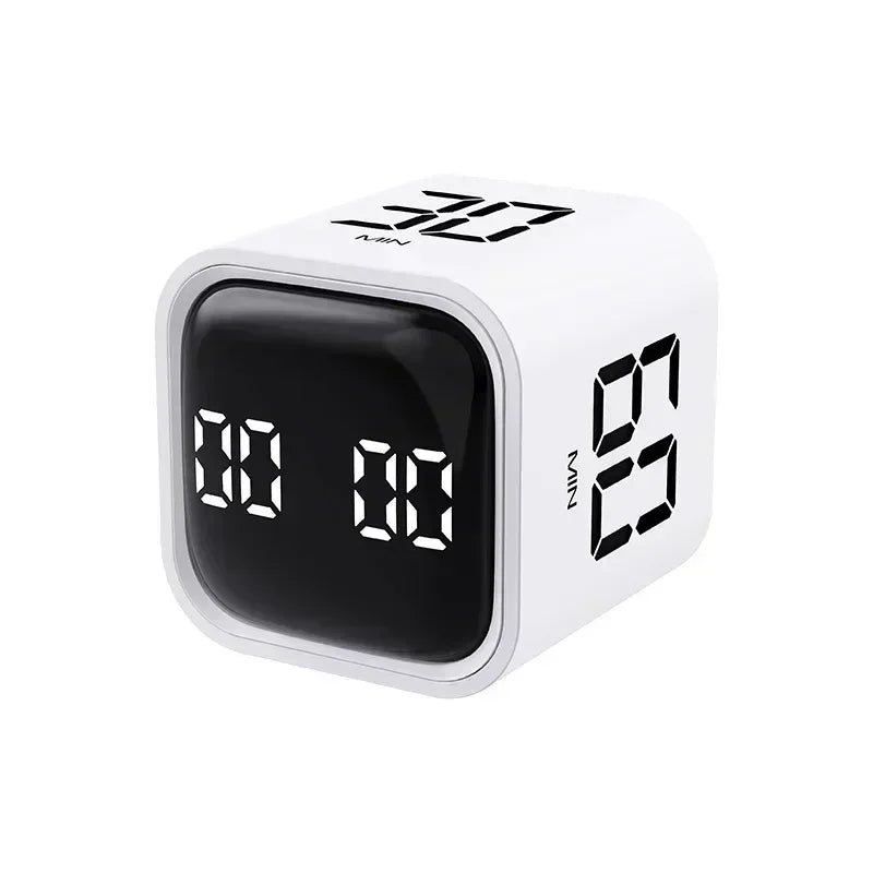 Productivity Cube Timer – Gravity Flip Digital Countdown Timer with LED Display - SQN station By 22GM-style