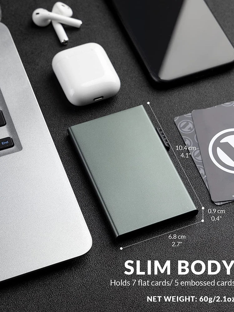 Minimalist RFID Blocking Card Protector Wallets - SQN station