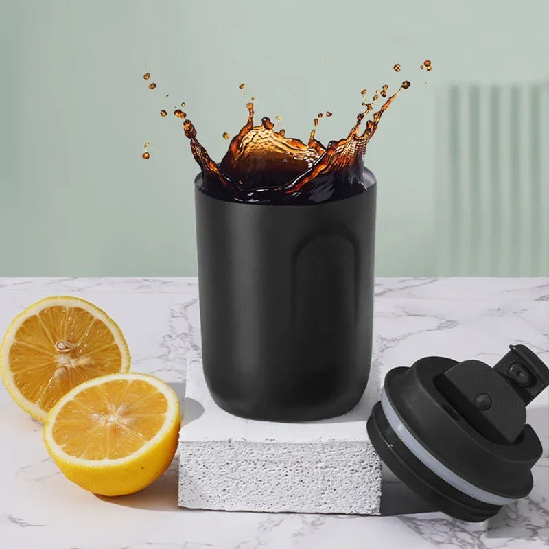 Mini Stainless Steel Thermos Coffee Mug – Leakproof Vacuum Insulated Travel Tumbler - SQN station By 22GM-style