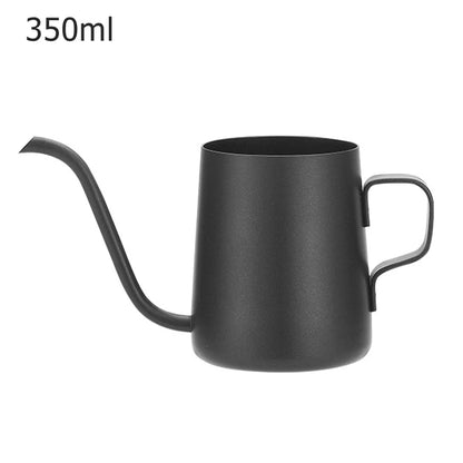 12oz Long Narrow Spout Coffee Pot – Stainless Steel Gooseneck Drip Kettle for Pour Over Brewing - SQN station By 22GM-style