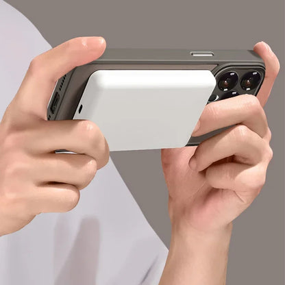 Matte Translucent Magnetic Armor Case – Shockproof MagSafe Cover for iPhone 12–17 Series - SQN station By 22GM-style