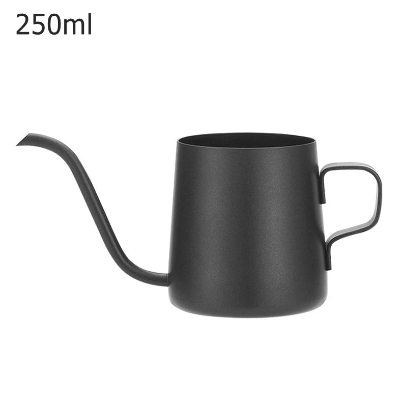 12oz Long Narrow Spout Coffee Pot – Stainless Steel Gooseneck Drip Kettle for Pour Over Brewing - SQN station By 22GM-style