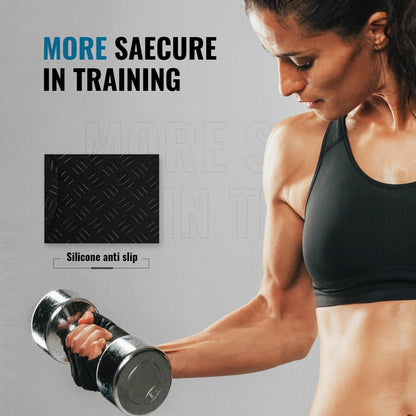 Women’s Fitness Gloves – Breathable Half-Finger Anti-Slip Gym Gloves for Cycling, Weight Training & Yoga - SQN station By 22GM-style