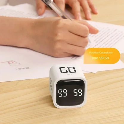 Productivity Cube Timer – Gravity Flip Digital Countdown Timer with LED Display - SQN station By 22GM-style