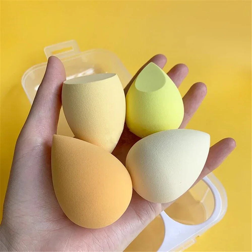4pcs/set Makeup Egg Sponge Puff - SQN station By 22GM-style