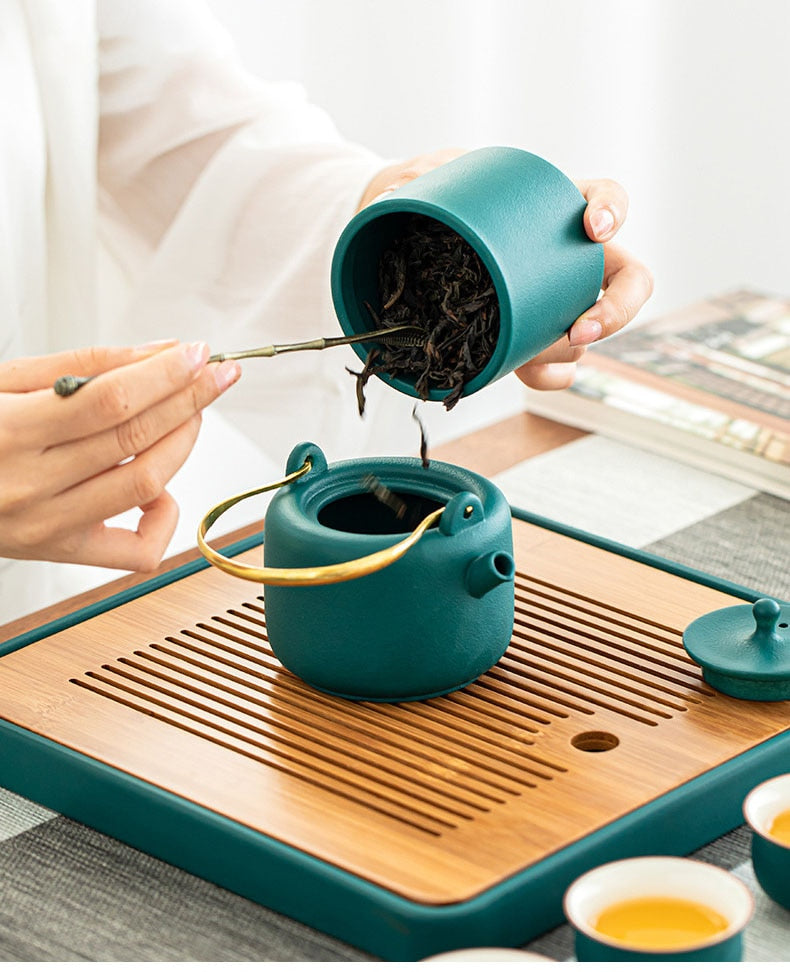 迷你日式陶瓷茶盒 - SQN station