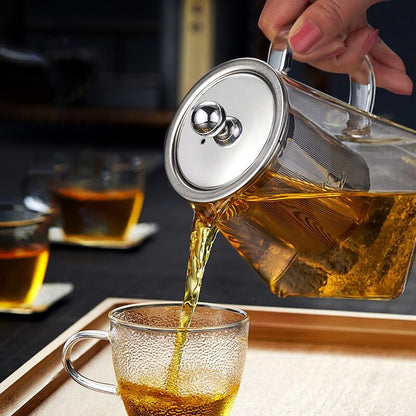 方形玻璃茶壺 - SQN station