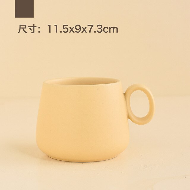 陶瓷粉色茶杯 - SQN station